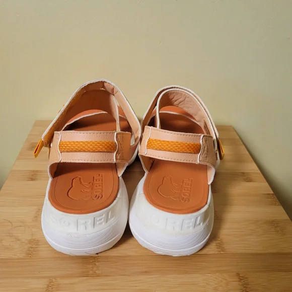 Women's Orange Sandals - Picture 2 of 7